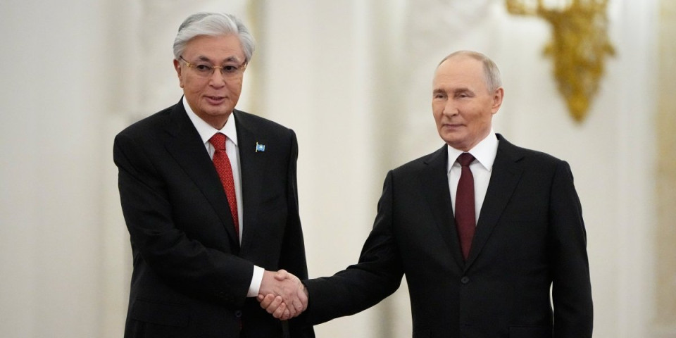Putin i Tokajev doneli presudnu odluku: Ceremonija u Kremlju ujedinila dve zemlje (FOTO)