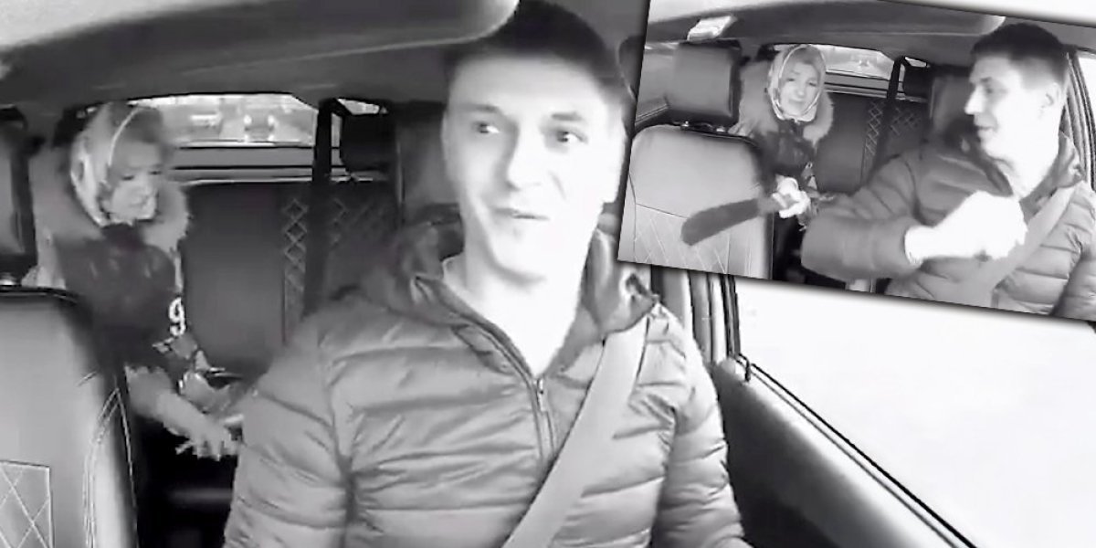 Kao iz horor filma! Šokantan snimak pojavio se na društvenim mrežama - Žena pretila taksisti mačetom zbog jedne sitnice (VIDEO)