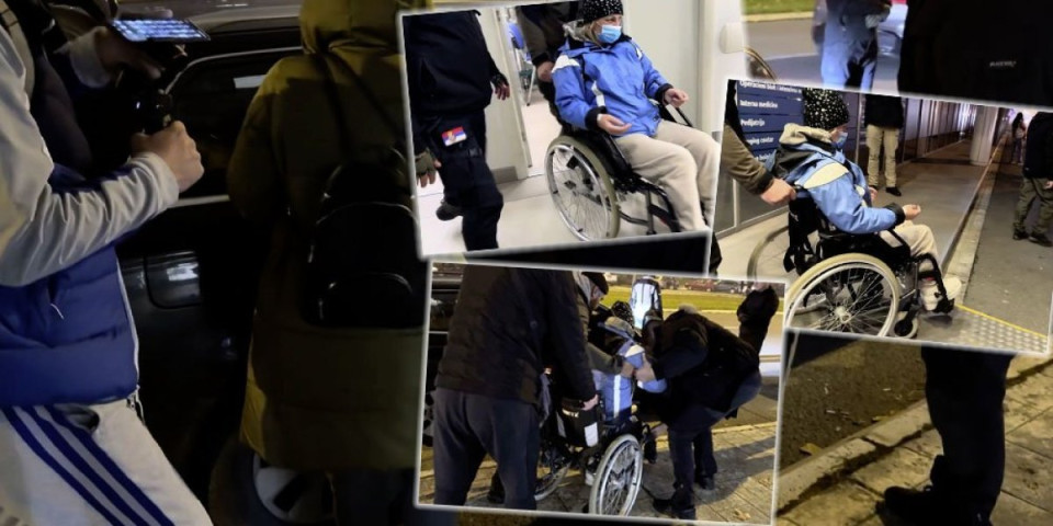 Hrka izlašla iz bolnice: Vratila se u šator ispred Skupštine nakon primljene terapije (VIDEO)