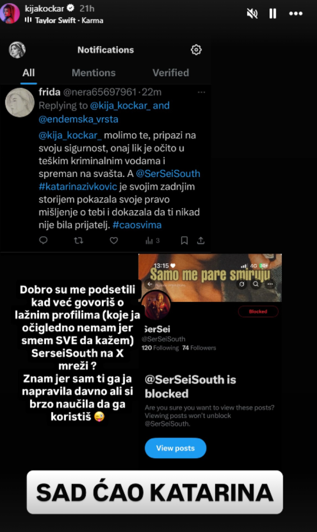 Svi detalji rata Kaće Živković i Kije: Svađa epilog dobija na sudu, u sve umešan i pevačicin muž