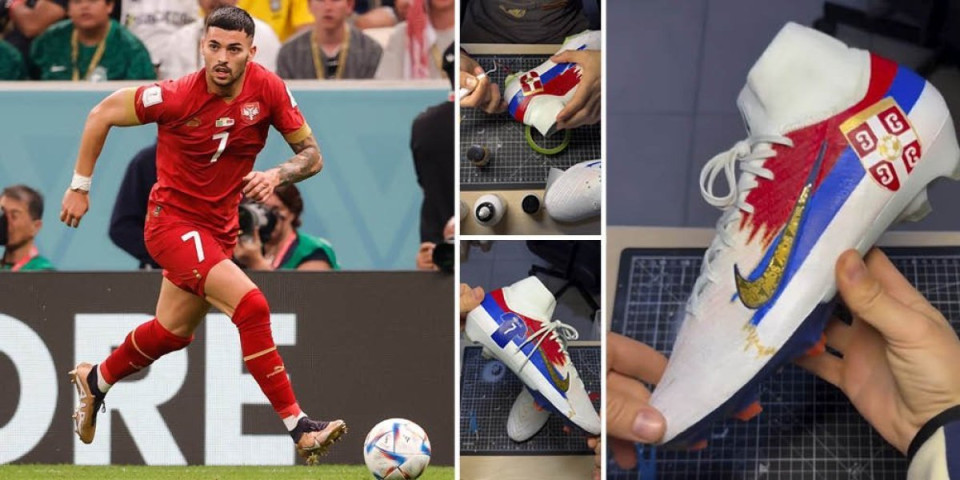 Neka večeras donesu sreću! Radonjić u posebnim kopačkama na "Vembliju" (VIDEO)