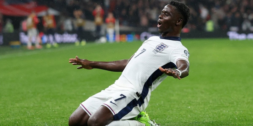 Evo kako je Engleska povela protiv Srbije: Saka volejom matirao Rajkovića (VIDEO)