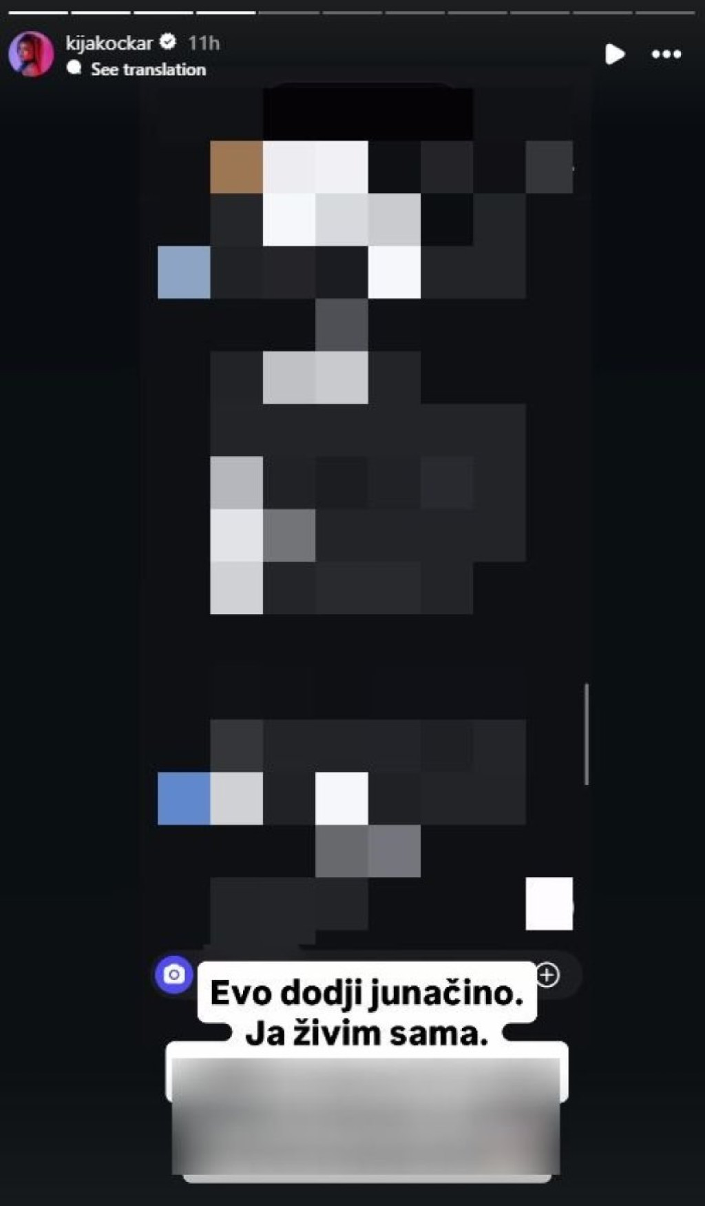 "Dođi junačino, ima li još neko da mi preti?" Kija se javno obračunala na mrežama