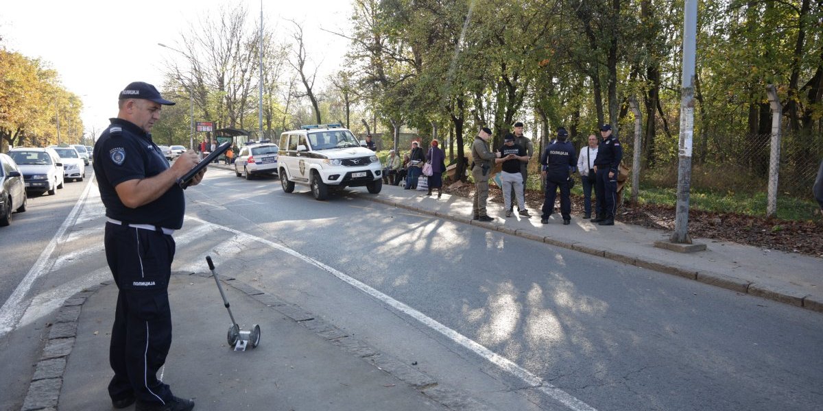 Saobraćajna nesreća na Banjici