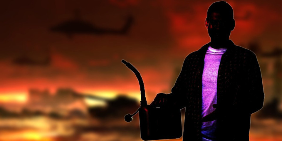 Muškarac se polio benzinom i zapalio: Stravične scene u Apatinu