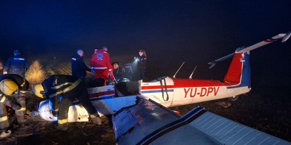 Poznato stanje pilota aviona koji se srušio kod Subotice: Kopilot poginuo