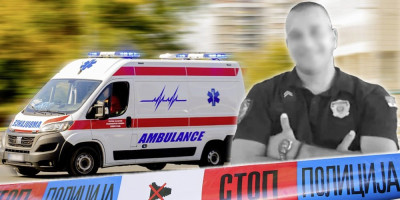 Policajac Jovan V. (34) poginuo je sinoć dok je bio van dužnosti u saobraćajnoj nesreći u Novom Sadu.