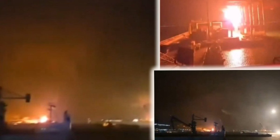 Turski mornari sve snimili: Isplivali dramatični snimci ukrajinskog napada na Novorosijsk (VIDEO)