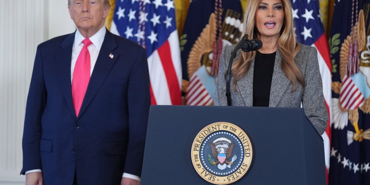 Melanija i Donald Tramp