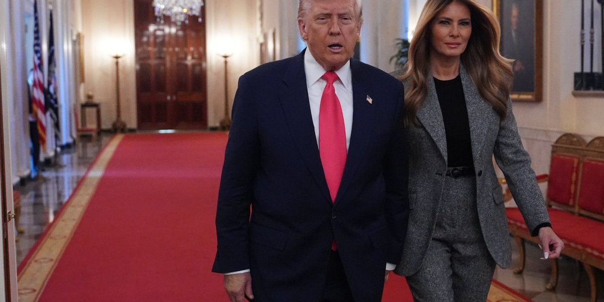 Melanija i Donald Tramp