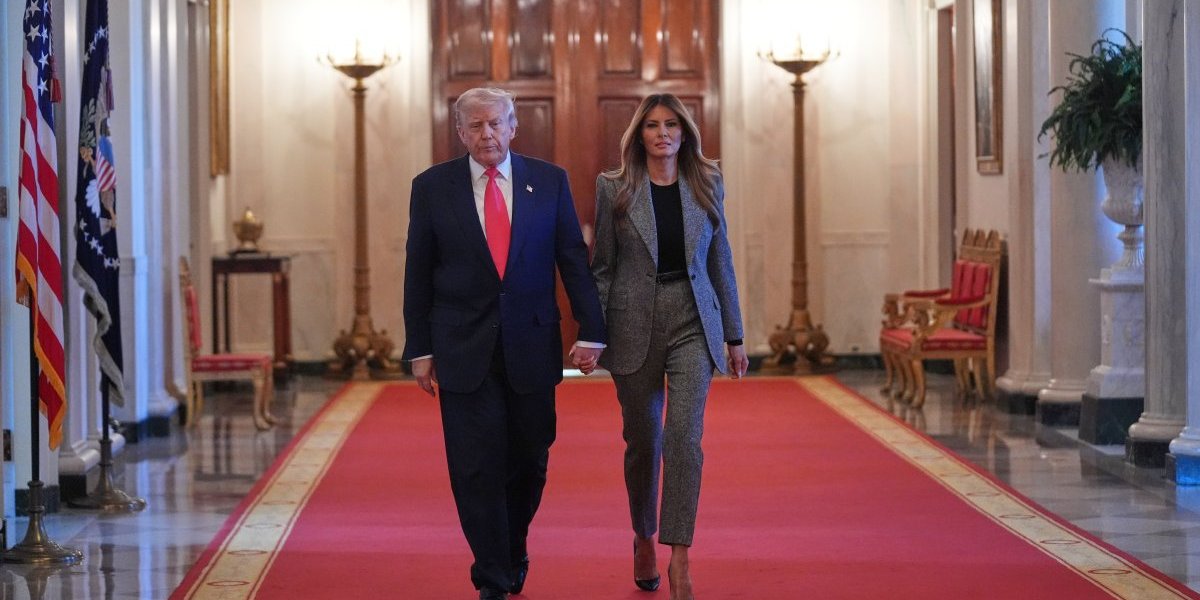 Melanija i Donald Tramp