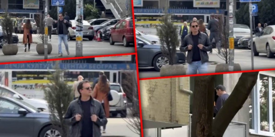 Blokader Zoran Kesić uhvaćen ispred RTS: Da li se to sprema novi transfer? (VIDEO)