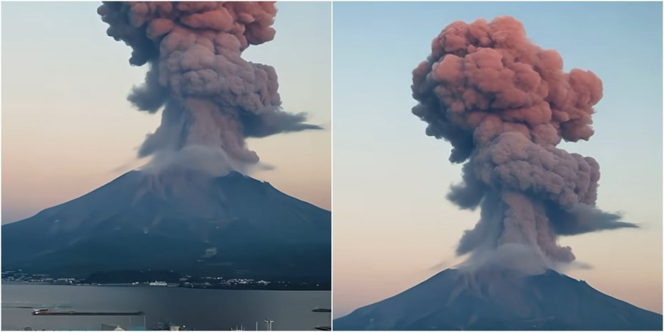 (VIDEO) Eruptirao ogroman vulkan, pepeo leti kilometrima u nebo - stižu jezivi snimci sa lica mesta