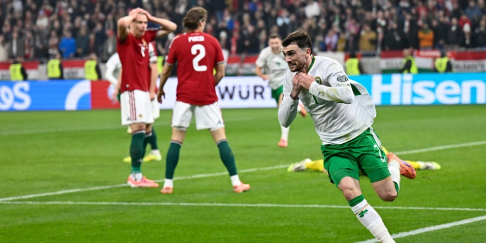 Šok u Budimpešti: Irci u nadoknadi izbacili Mađare, Portugal devetkom na prvenstvo (VIDEO)