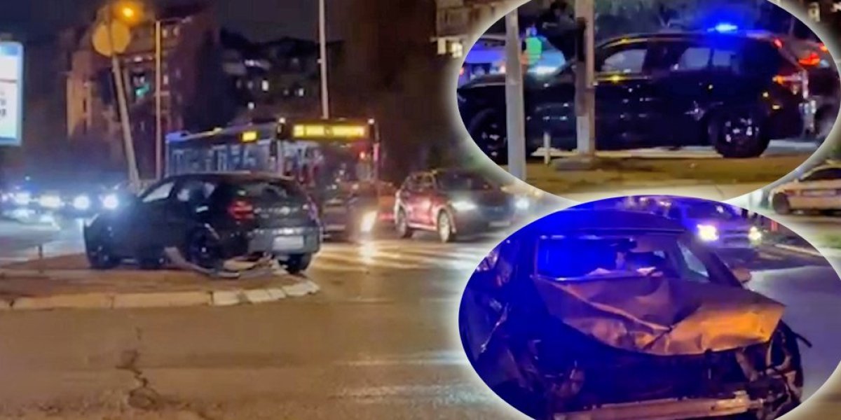 Težak udes na Čukaričkoj padini, srča po putu: Muškarca hitno prebacili u bolnicu (VIDEO)