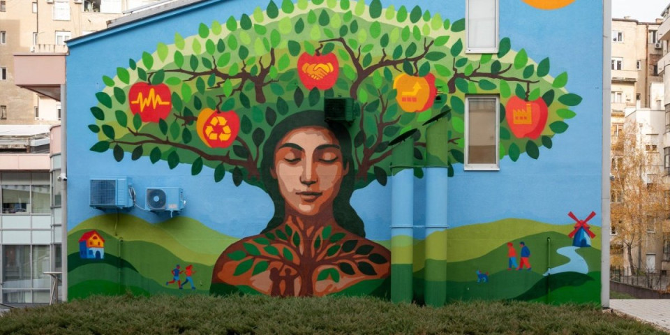 Beograd dobio mural posvećen Majci prirodi
