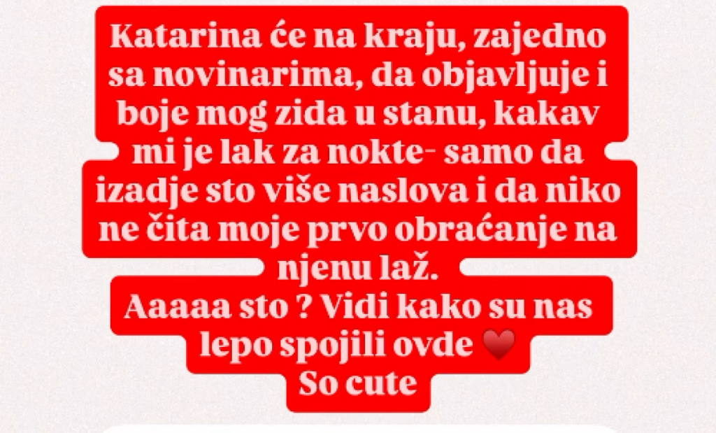 "Bila sam uz tebe dok si se borila za potomstvo": Kiju Kockar bivša drugarica ujela za srce