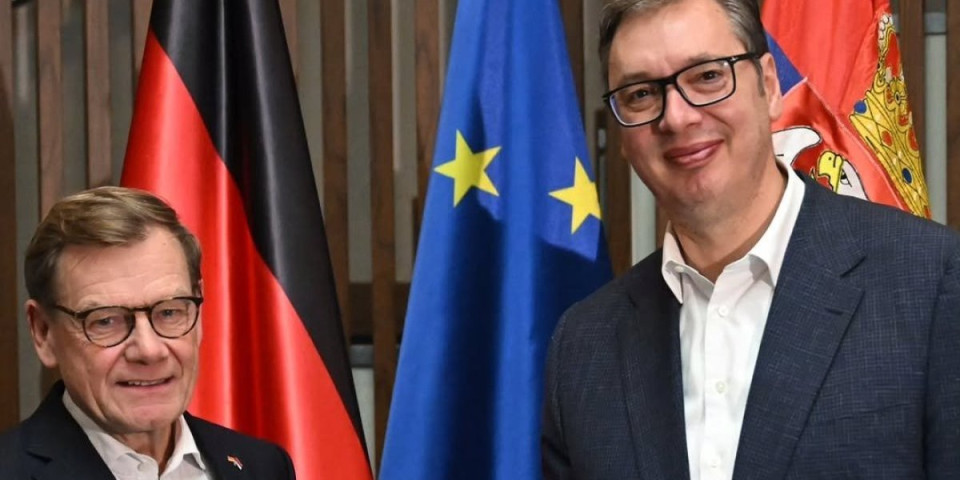 "Nemačka je jedan od naših najvećih i najbitnijih partnera": Predsednik Vučić se sastao sa ministrom spoljnih poslova Nemačke