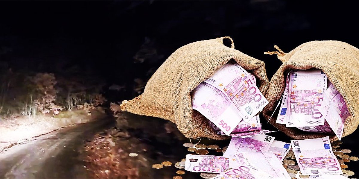 Razbojnici sa milionima pobegli na Kosovo? Kombi se zaustavio ispred prodavnice, a onda usledila filmska drama (VIDEO)