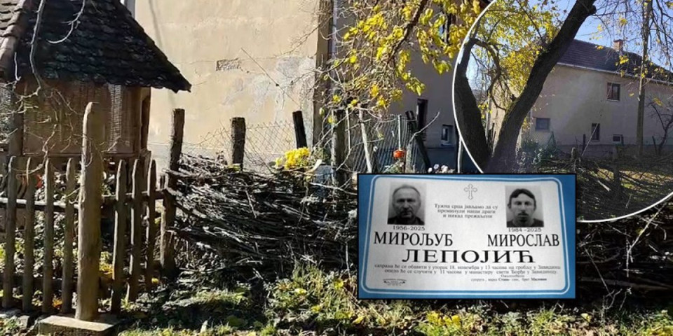 Sahrana oca i sina ubijenih kod Babušnice: U tom gradu proglašen Dan žalosti, zastave spuštene na pola koplja (FOTO)