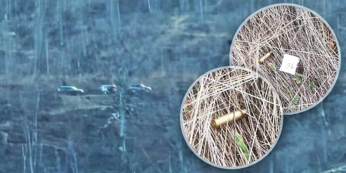 Prve slike sa mesta gde su Albanci pucali na Vojsku Srbije: Evo šta je sve pronađeno (FOTO)