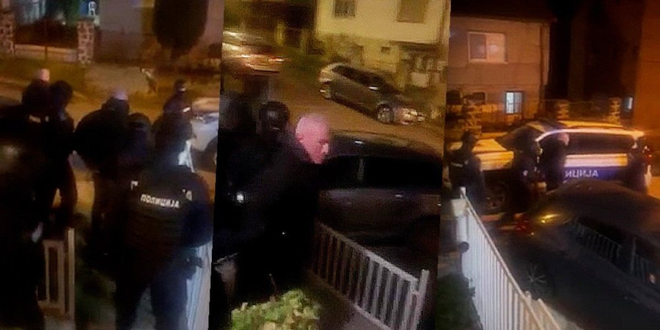 Uhapšen Miša Bačulov - pogledajte akciju policije (VIDEO)