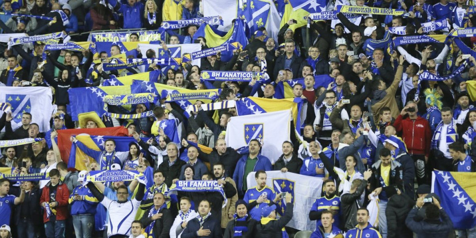 Bosanci napravili ludnicu u Beču: Njih 27.000 čeka istorijski uspeh reprezentacije (VIDEO)