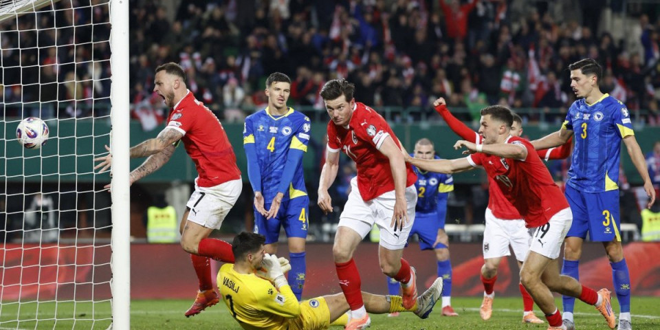 Tragedija za BiH u Beču - Austrija ide na SP: Debakl Makedonije u Kardifu, ludnica u Glazgovu