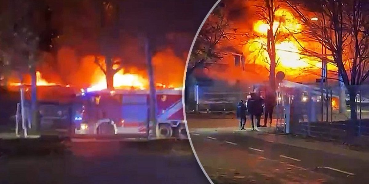 Balkanska diskoteka u Beču izgorela do temelja: Vatrogasci satima gasili požar (VIDEO)