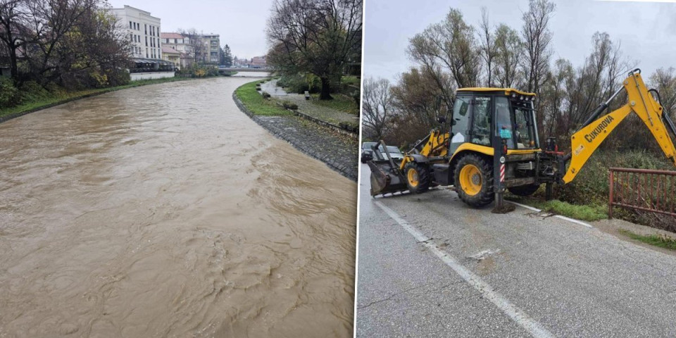 Uvedena vanredna odbrana od poplava na jugu Srbije: Ekipe na terenu bez prekida (VIDEO)