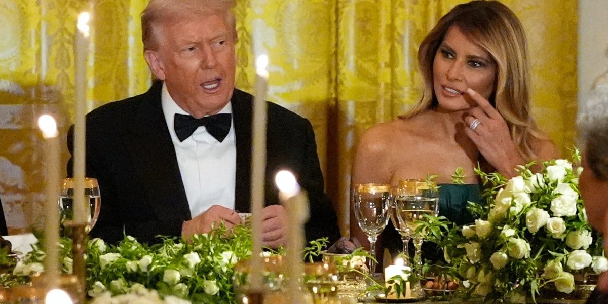 Melanija i Donald Tramp