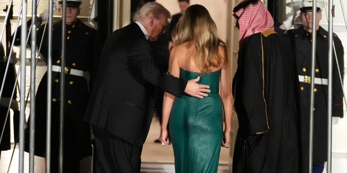 Melanija i Donald Tramp
