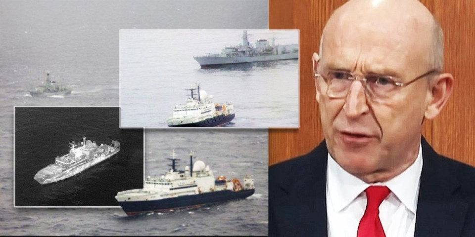 Vanredna uzbuna u Londonu! Ruski brod na ivici britanskih voda - Ministar odbrane poručio: "Vidimo vas, spremni smo" (FOTO/VIDEO)