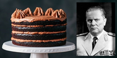 Josip Broz Tito je bio poznat kao veliki ljubitelj slatkiša, a svečana i kremasta torta je bila maršalova omiljena poslastica.