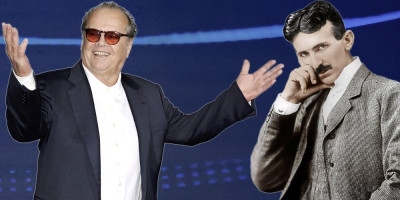 Glumac Džek Nikolson je u jednom od intervjua tokom posete Beogradu 1973. godine pričao o ličnostima koje želi da glumi, među njima je i srpski pronalazač Nikola Tesla.