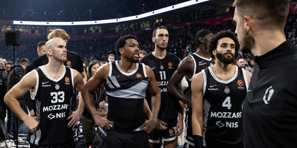 Neuspešan dan za srpsku košarku... Zvezda više nije prva, Partizan nastavio da tone!