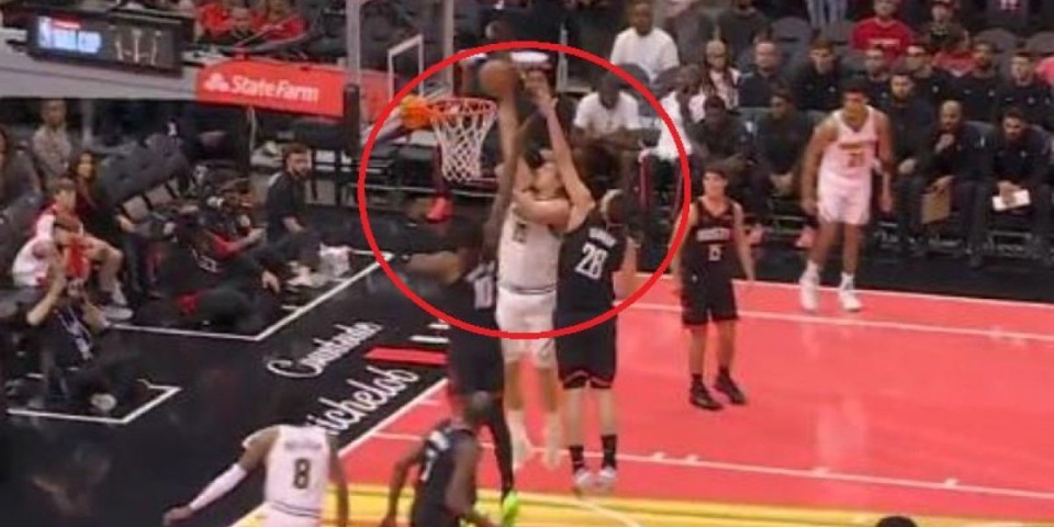 De-mo-li-ra-nje! Nikola Jokić brutalno ponizio Šenguna, zbog Srbina će imati noćne more: Pogledajte (VIDEO)