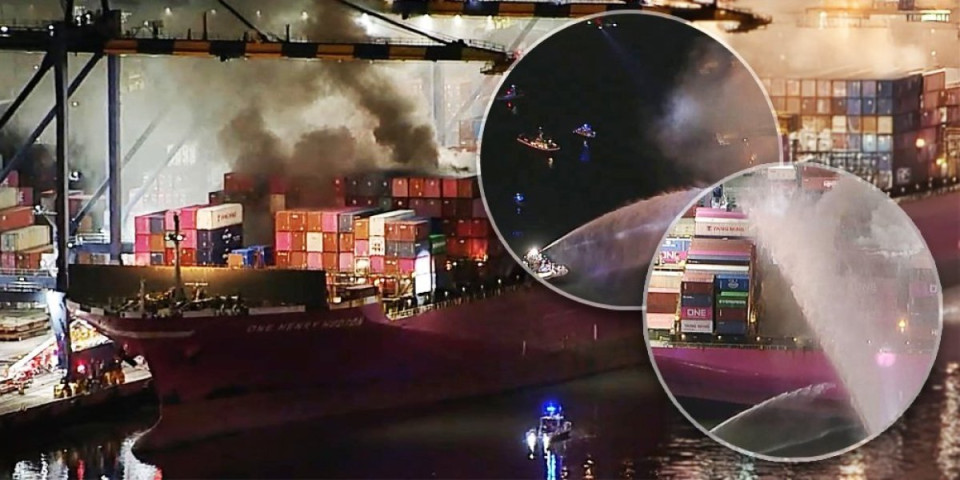 Luka Los Anđelesa u plamenu: Gori brod pun otrova, požar preti da uništi sve (FOTO/VIDEO)