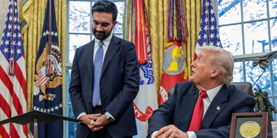 Neočekivana scena u Beloj kući: Tramp se sastao sa ljutim rivalom, a onda je usledilo pitanje koje je zapalilo sve (FOTO/VIDEO)