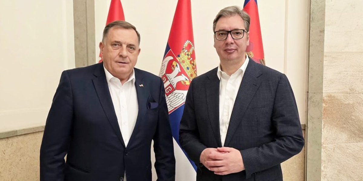 Sastali se Vučić i Dodik: Razmotrili ključne teme od značaja za regionalnu stabilnost (FOTO)