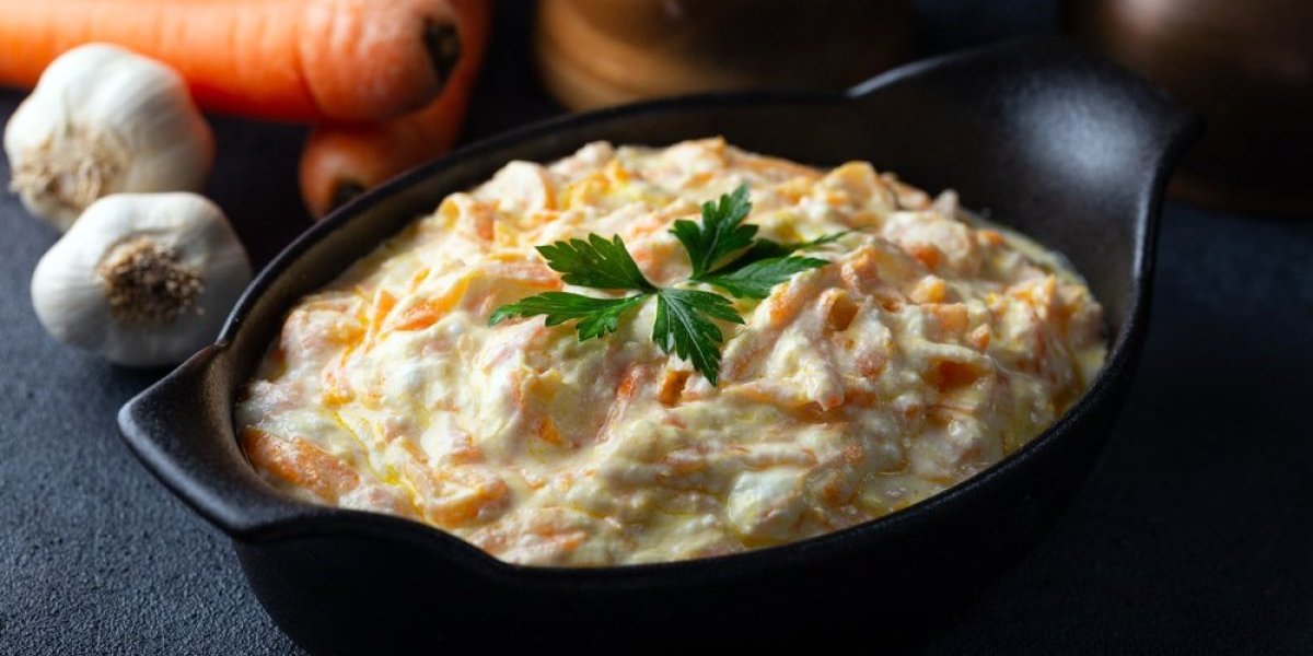 Slavska salata gotova za 15 minuta: Ukusna i kremasta, a sprema se očas posla