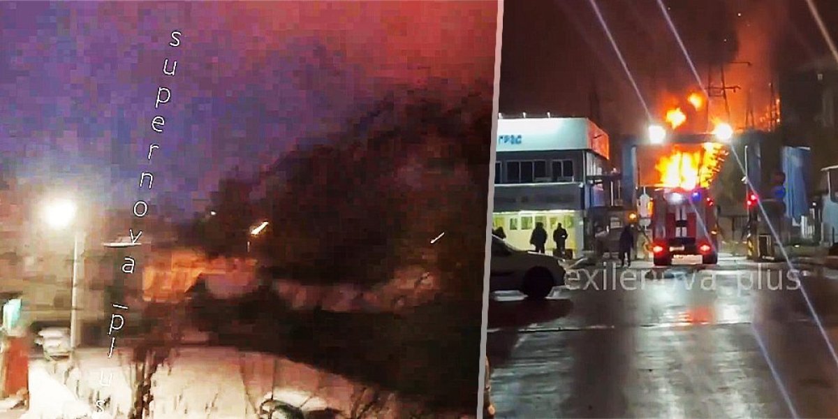 Odjekuju jake eksplozije u Rusiji: Veliki napad na termoelektranu u Moskvi - agregat u plamenu, očekuje se prekid struje (FOTO/VIDEO)