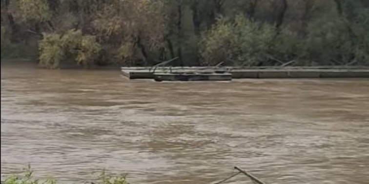Vojska sklonila pontonski most preko Morave: Do Svilajnca naokolo