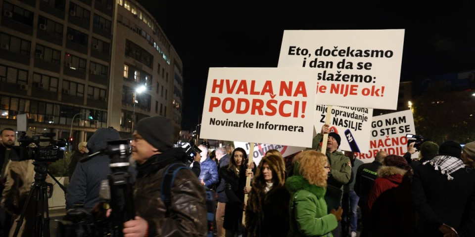 Da li je ovo ta borba protiv nasilja nad novinarima? Informer pružio podršku, a naišao na brutalne uvrede (FOTO/VIDEO)