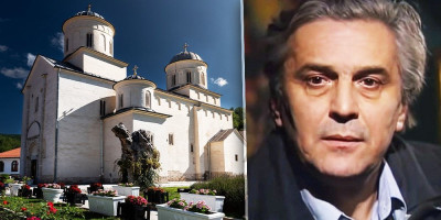 Glumac Danilo Lazović je za života ispričao dirljivu posetu manastiru Mileševa sa svojim ocem koja mu je zauvek ostala urezana u sećanju.