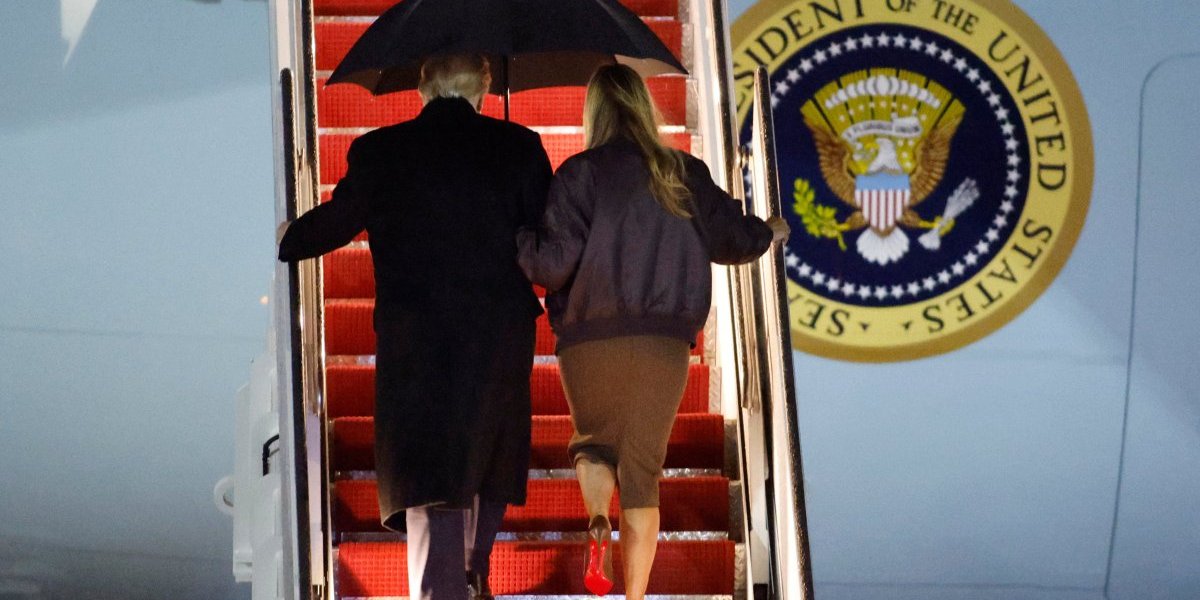 Melanija i Donald Tramp