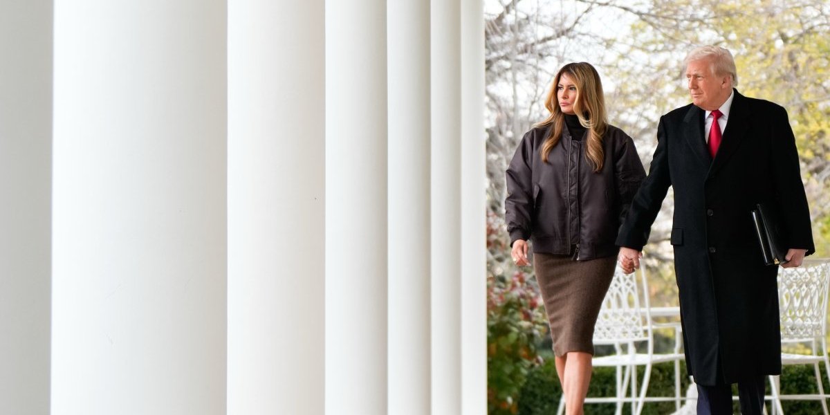 Melanija i Donald Tramp