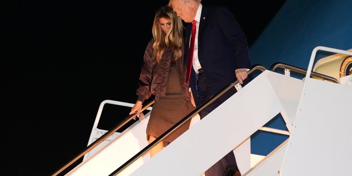 Melanija i Donald Tramp
