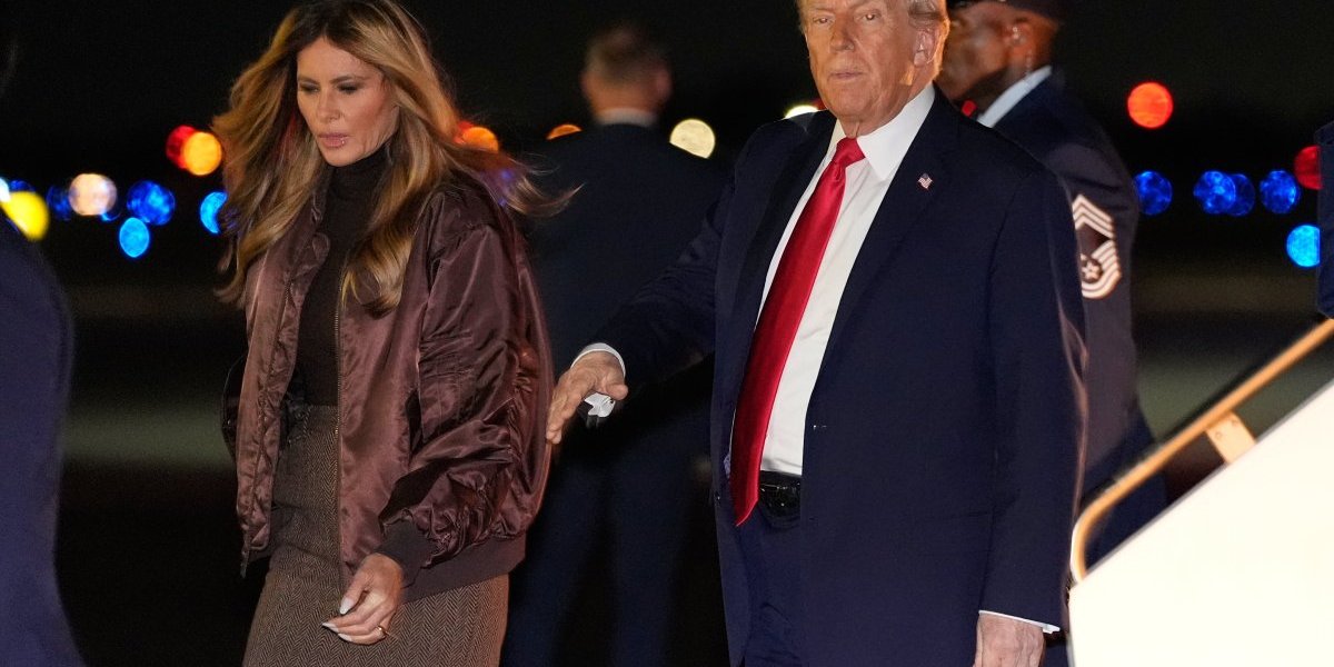 Melanija i Donald Tramp