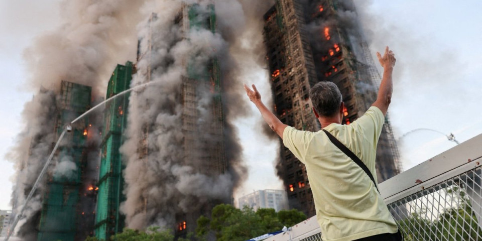 (FOTO/VIDEO) Nema kraja paklu! Broj žrtava raste - Više od 75 ljudi mrtvo, broj povređenih porastao na 300 - Požar progutao sve pred sobom